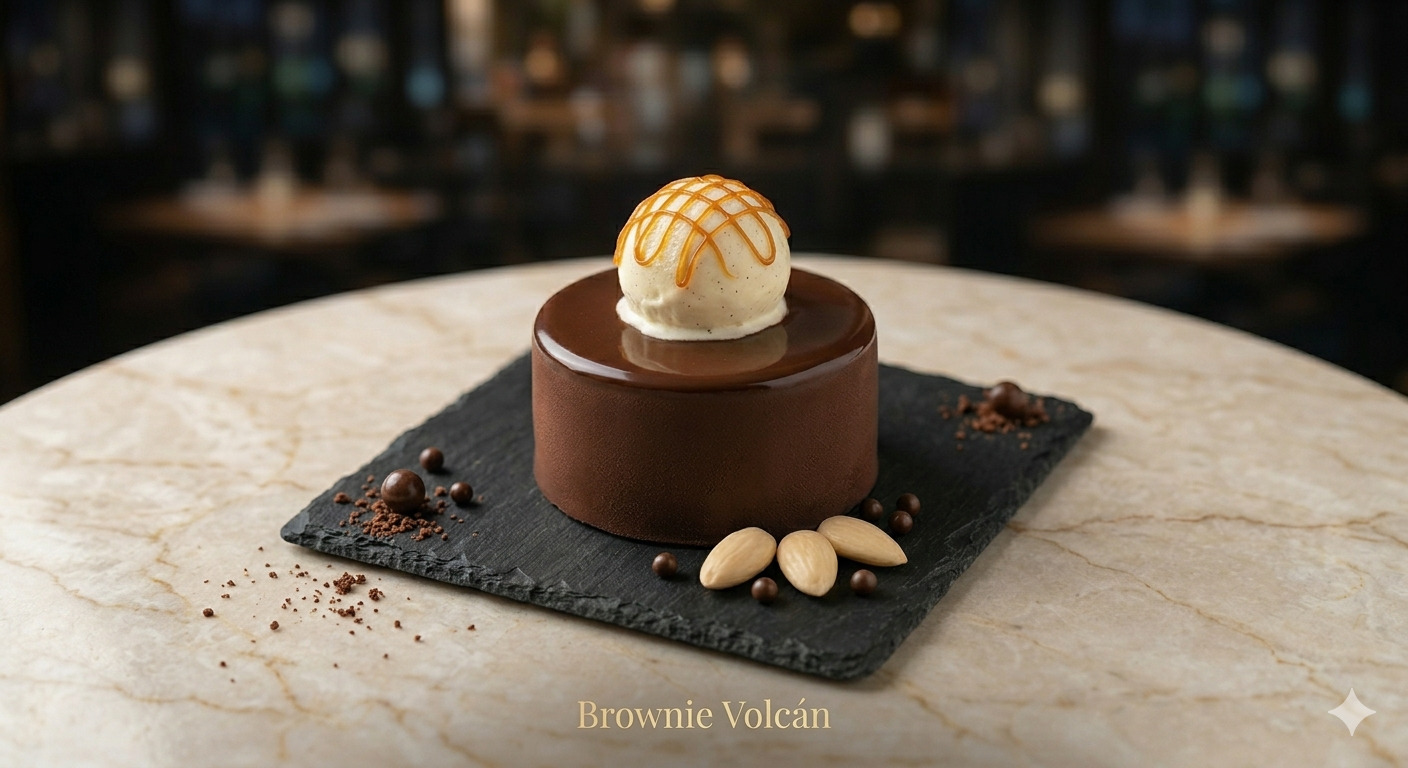 Brownie Volcán