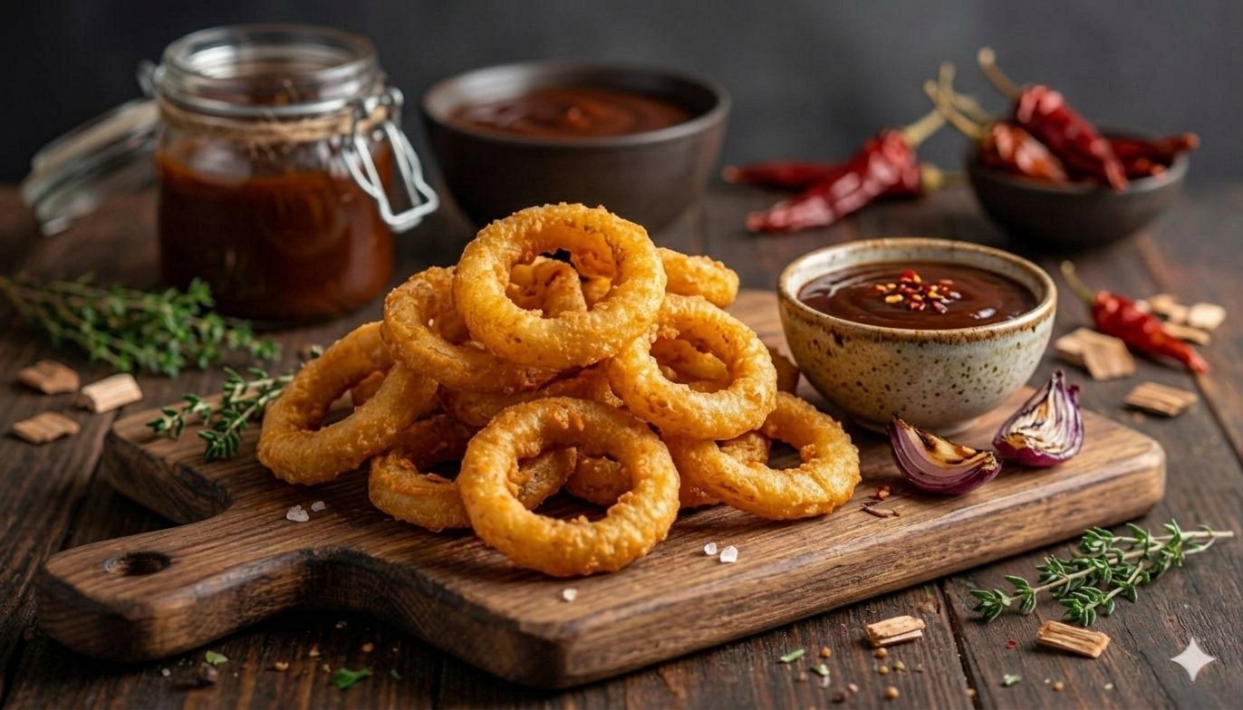 Aros de Cebolla Dorados